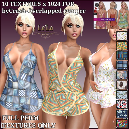 byCrash-Overlapped romper Texture Pack 1
