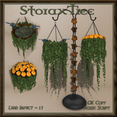 Hanging Floral Bird Bath B3