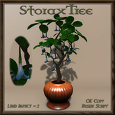 Potted Trumpet Plant A1