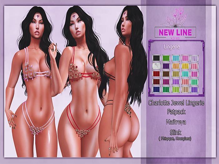 .:: New Line Store::.Charlotte Jewel Lingerie
