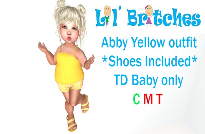 Lil' Britches - Abby Yellow (ADD)