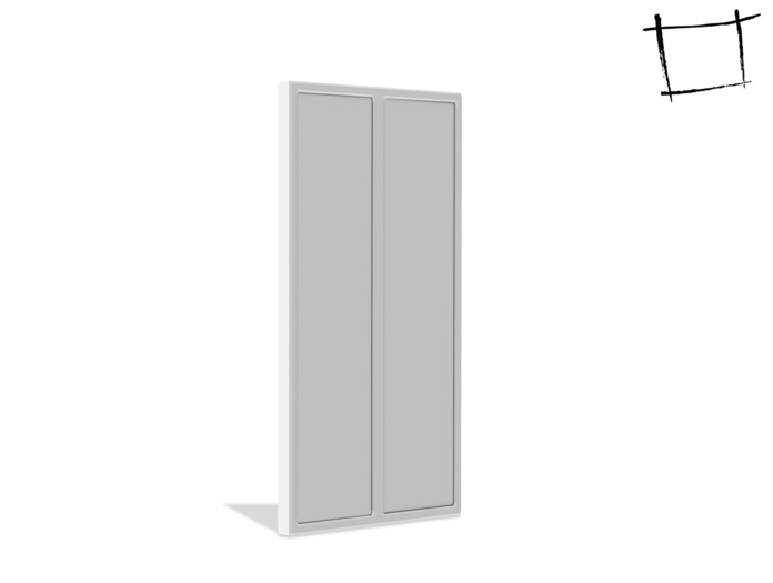 Full Perm Double Pane Long Window Builders Kit