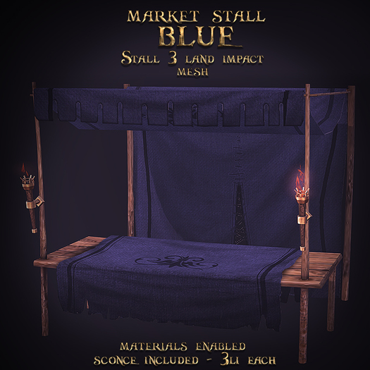 Alchemy - Market Stall - Blue
