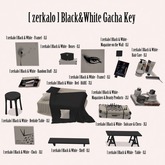 [ zerkalo ] Black & White - Boxes