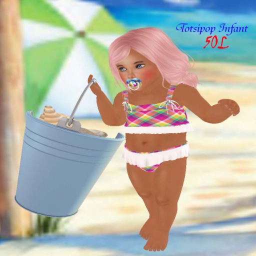 strpes bathing suits totsipop infant