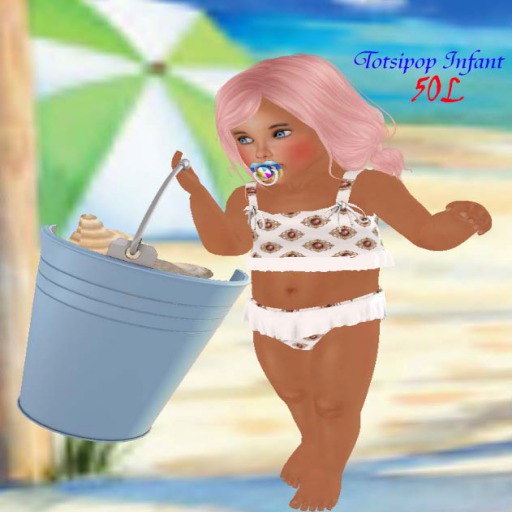 white bathing suits totsipop infant