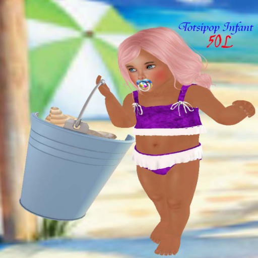 purple bathimg suits totsipop infant