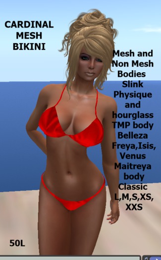 Cardinal Bikini