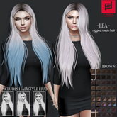 -FABIA- Mesh Hair   < Lea> Brown