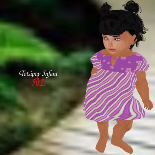 violet flowers totsipop infant