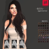 -FABIA- <Rita> Hairstyler  Brown