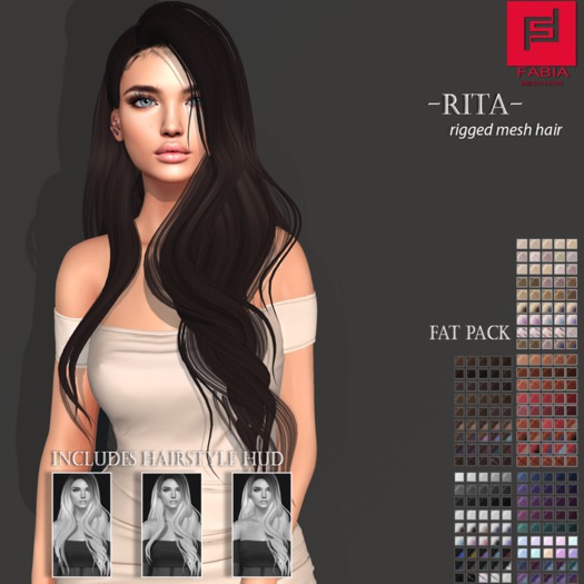 -FABIA- <Rita> Hairstyler  Fat Pack