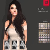 -FABIA- <Rita> Hairstyler Blond