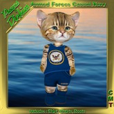 Peeps Dinkies Armed Forces Casual Navy