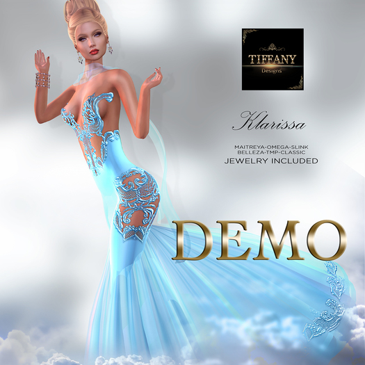 ::TD:: Klarissa Gown with Appliers ~ DEMO