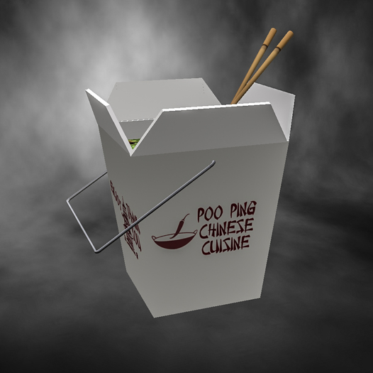 Chinese Takeout Tip Jar