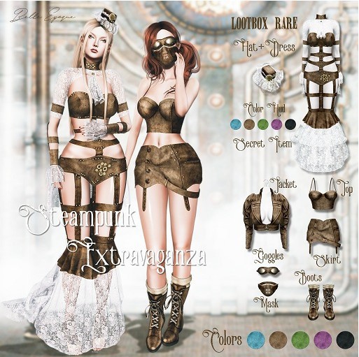 Belle Epoque { Steampunk Extravaganza } Mask Purple