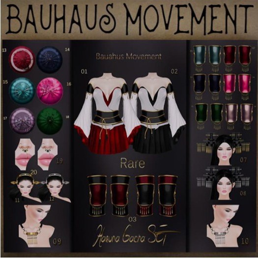 Bauhaus Movement - Haruna Headpiece 1 / COMMON 07