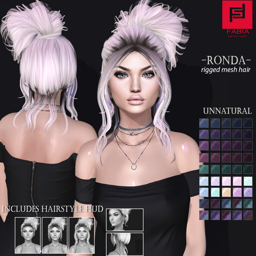 -FABIA- Mesh Hair   < Ronda> Unnatural