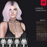 -FABIA- Mesh Hair   <Angel> Brown