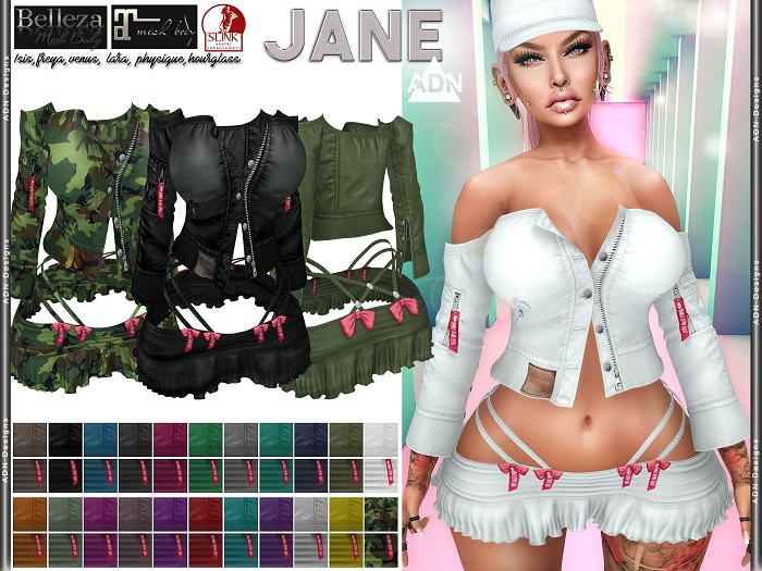 [AdN] demo Jane (belleza slink maitreya)