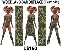 Woodland Camouflage set