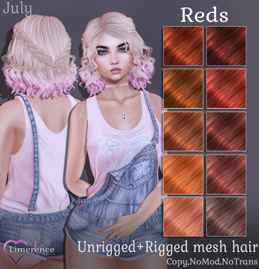 {Limerence} July hair-Reds