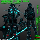 *RuW* HardSuit TypeAS1M (GalaxyBlueMarine) tagScifi