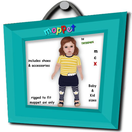 Moppet Peekaboo Kitty set