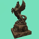 Pegasus Sculpture (2 Li), Bagged
