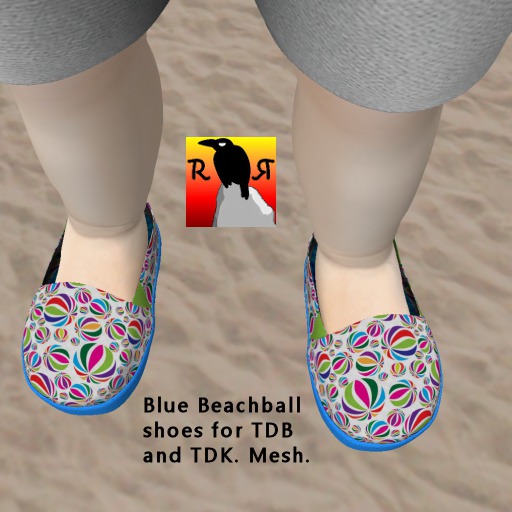 RR Blue Beachball Shoes