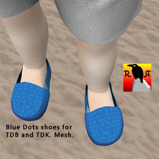 RR Blue Dots Shoes