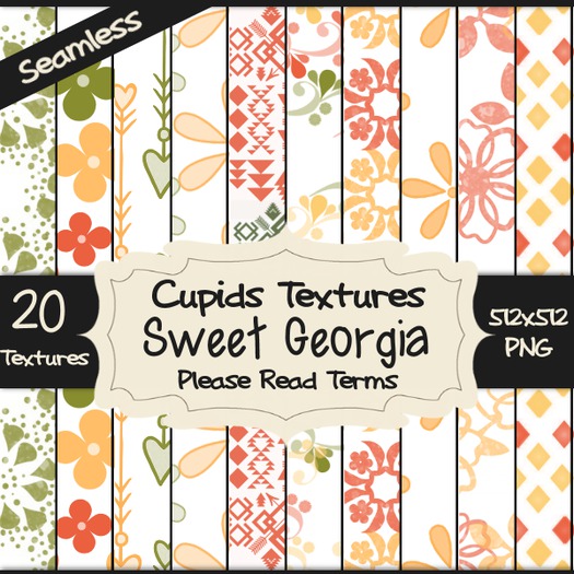 *Cupids Textures * 20 SWEET GEORGIA