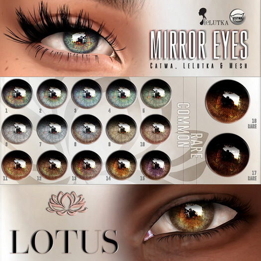LOTUS. Mirror Eyes 17 RARE