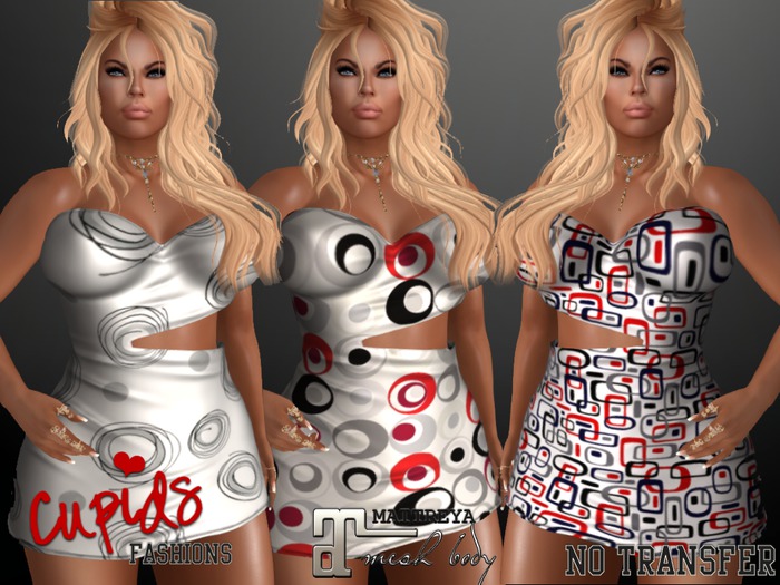 *CF* PeekaBoo Mini Dress Maitreya w/40 pattern HUD