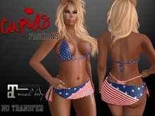 *CF* USA BIKINI with SARONG MAITREYA