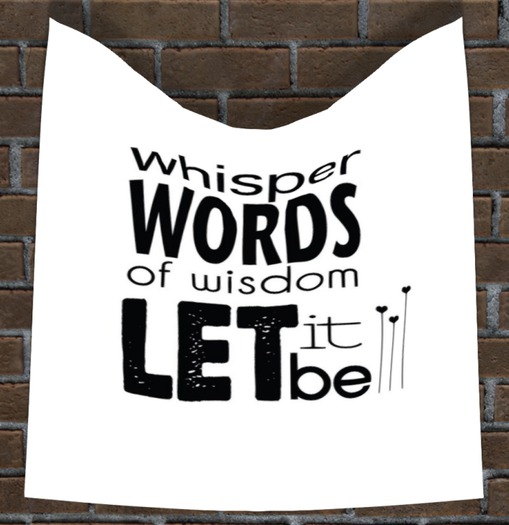 Whisper Words Tapestry