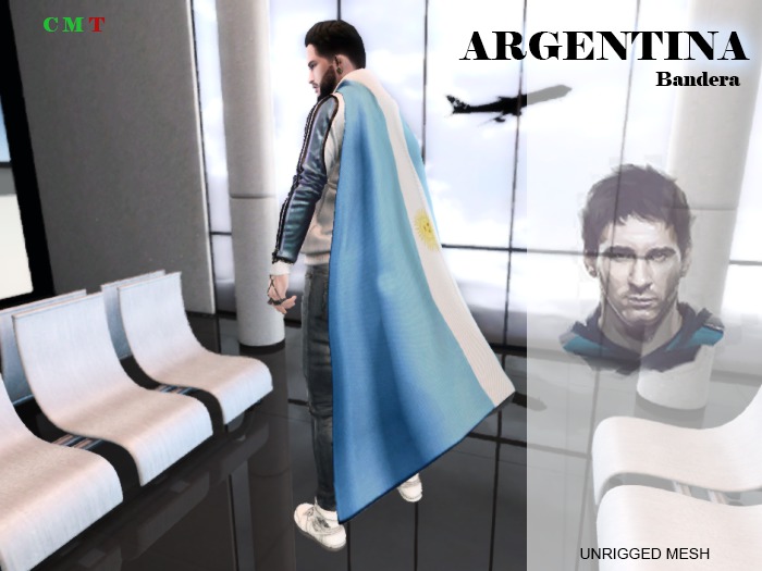 ARGENTINA bandera BOX