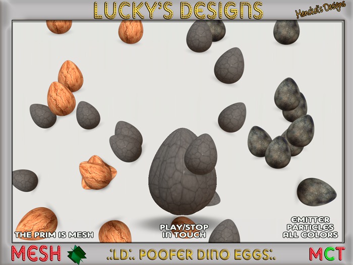 .:LD:. Poofer Dino Eggs:.