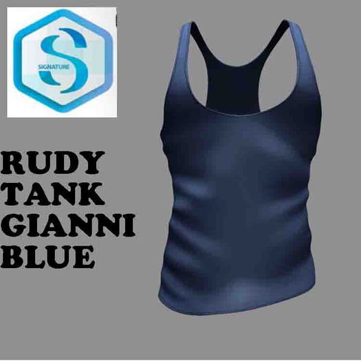 RUDY TANK GIANNI BLUE