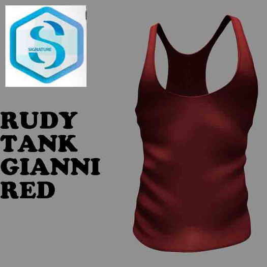 RUDY TANK GIANNI RED