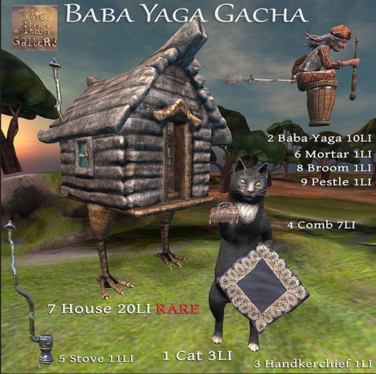 Baba Yaga Gacha 4 Comb