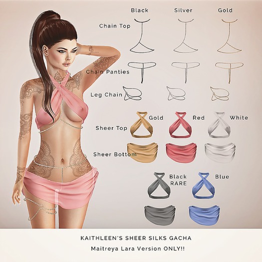 Kaithleen's Silk - Top Chain SILVER