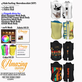 AmAzINg CrEaTiOnS 4 Male Surfing Sleeveless shirt (SFP)