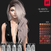 -FABIA- Mesh Hair   < Karen> Red