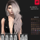 -FABIA- Mesh Hair   < Karen> Brown