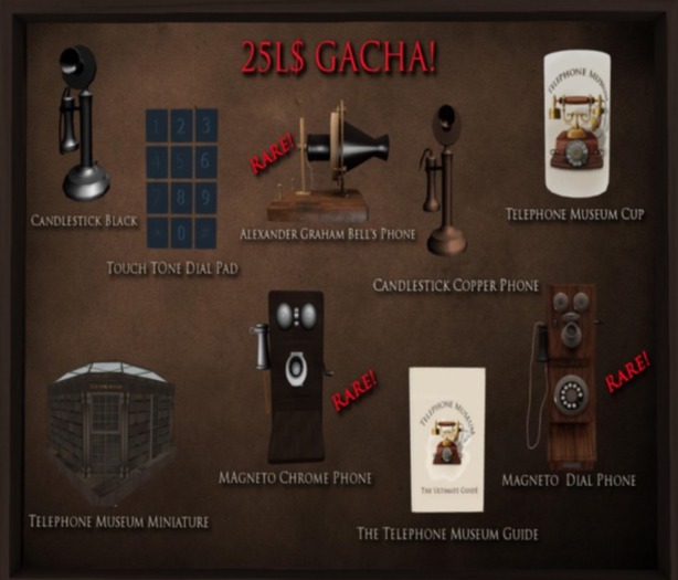 Telephone Museum Gacha  Touch Tone Dial Pad