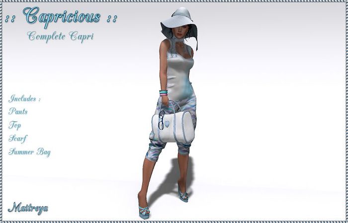 ::: Seven * Lives :::  Capricious Complete Capri