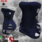 Strapped dress blue boxed