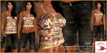 Strawberrie Fields, Outfit with sculpted pants & top
